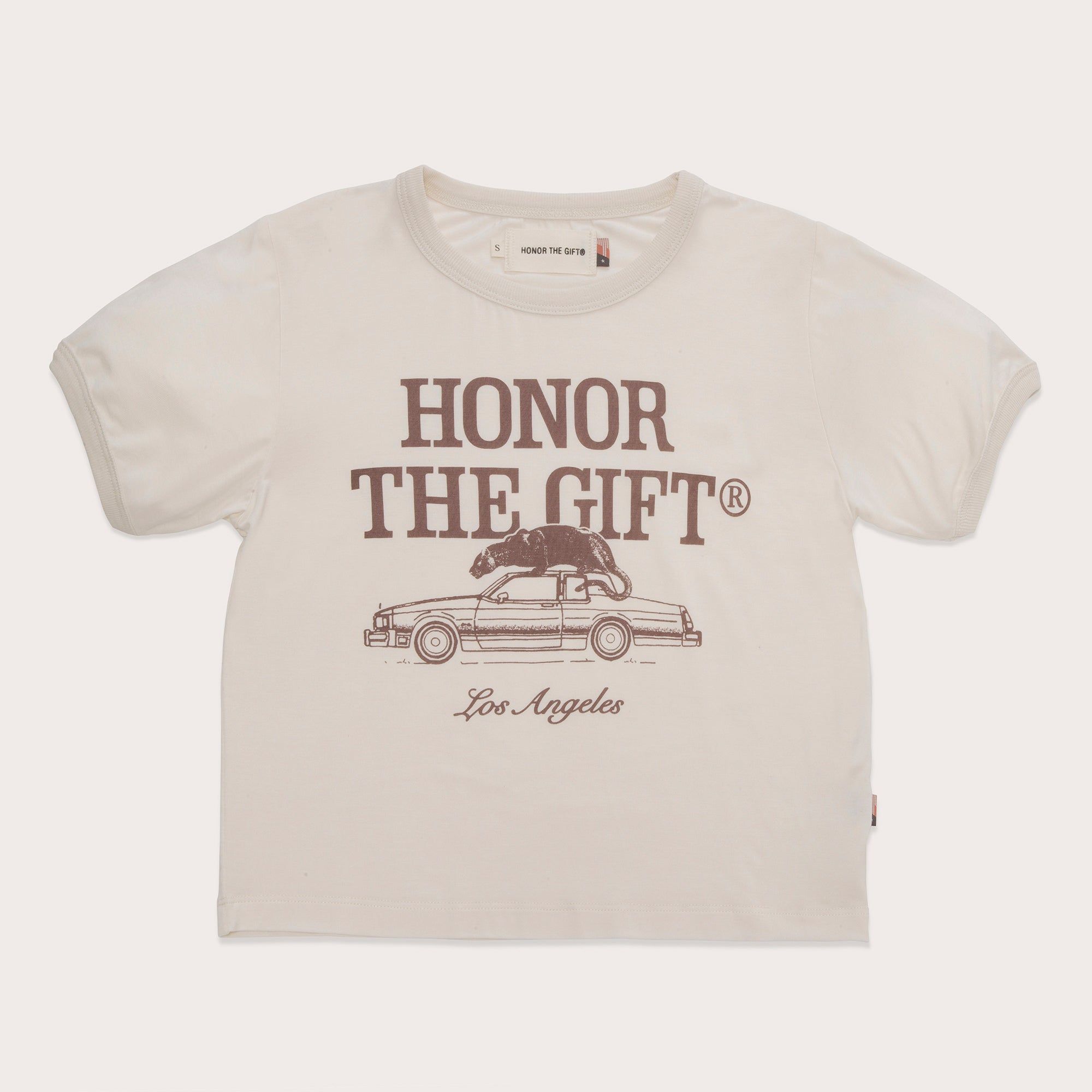 Women's HTG Pack T-Shirt - Cream sold by Honor the Gift