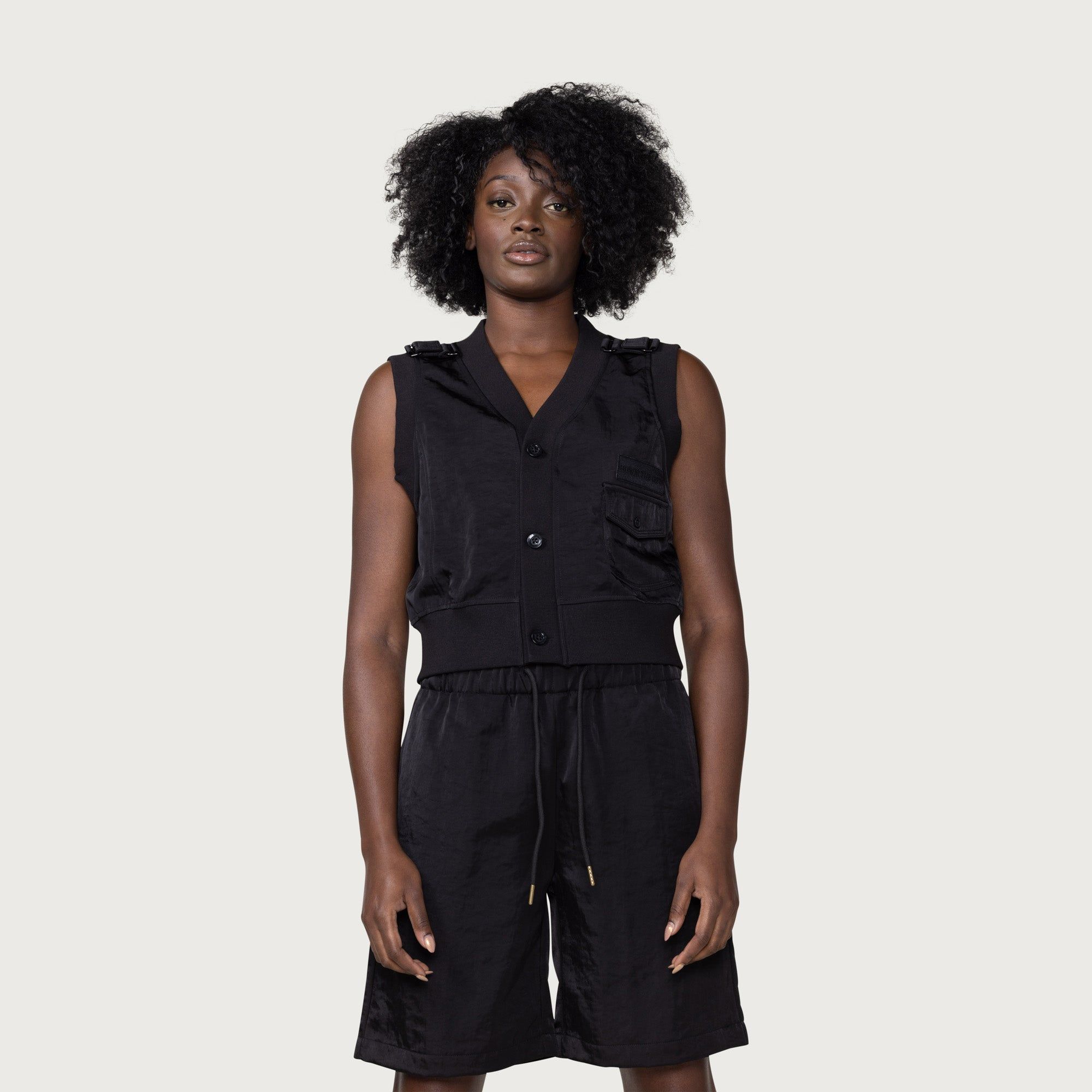 Womens Shop Vest - Black sold by Honor the Gift product image thumbnail 5