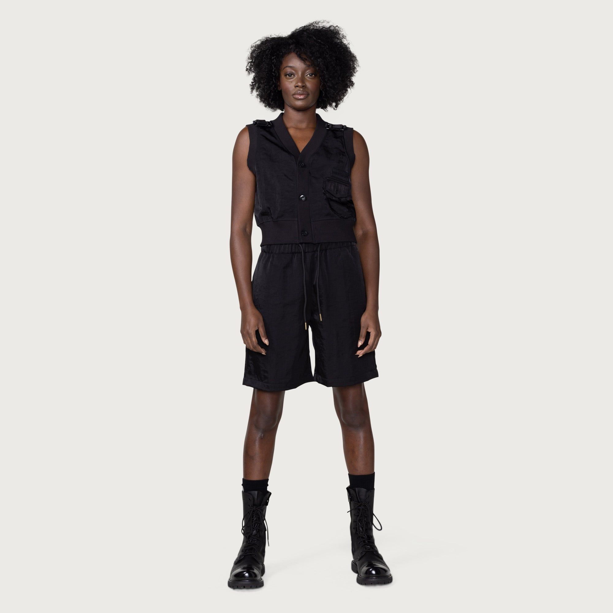 Womens Shop Vest - Black sold by Honor the Gift product image thumbnail 2