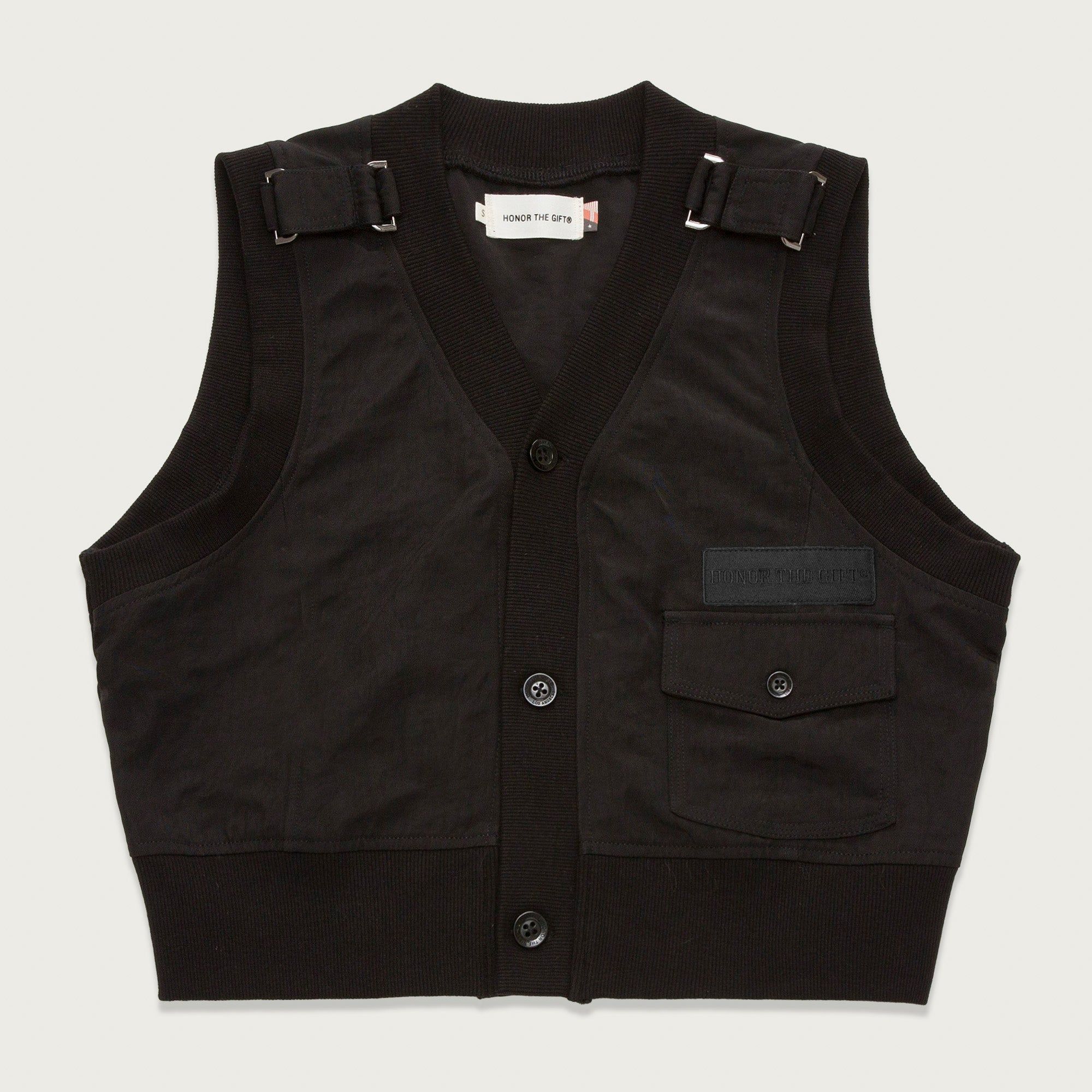 Womens Shop Vest - Black sold by Honor the Gift