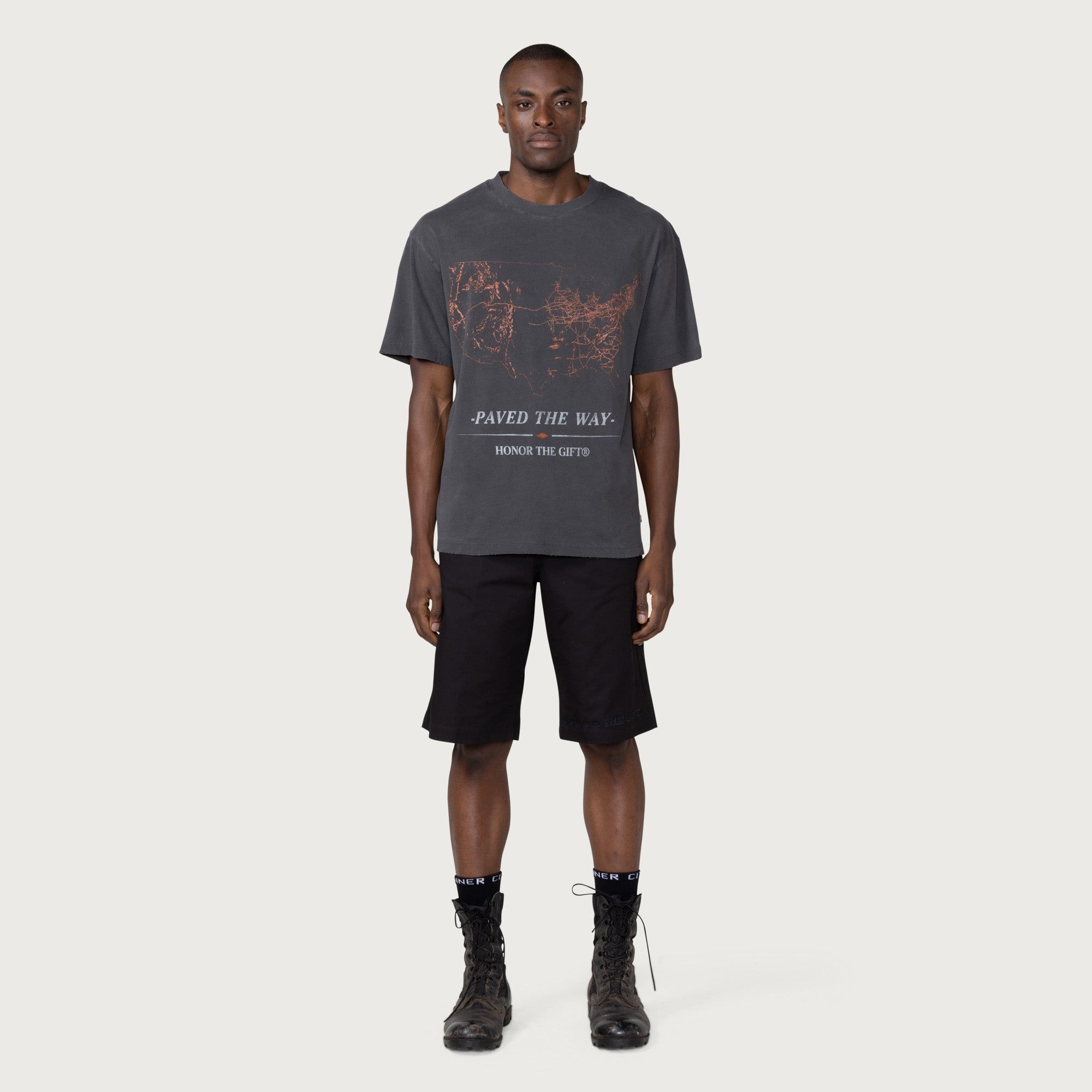 Pave The Way T-Shirt - Black sold by Honor the Gift product image thumbnail 2