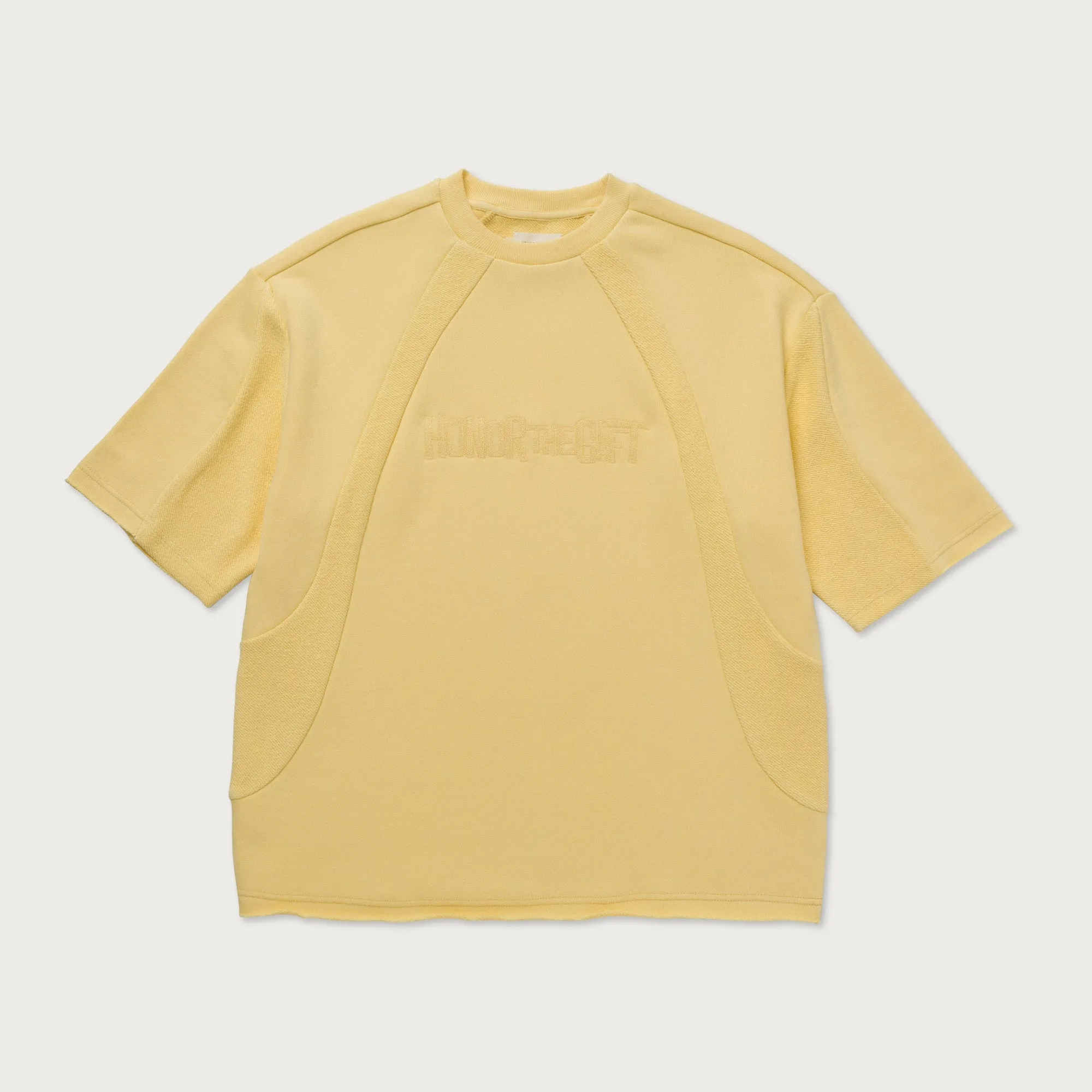S/S Panel Terry Jumper - Yellow sold by Honor the Gift