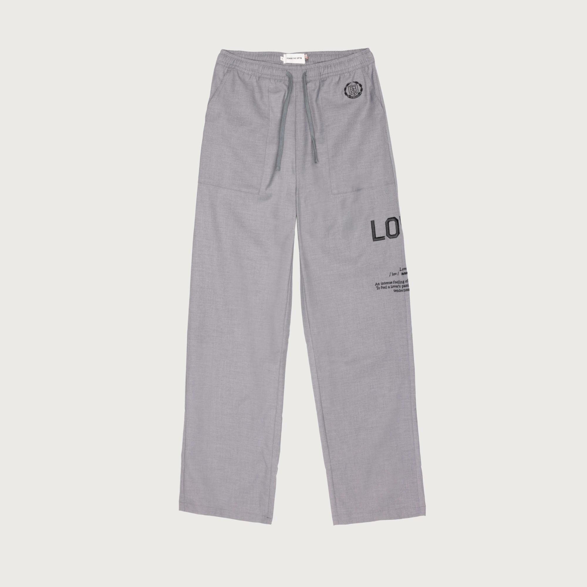 Womens Love Trouser - Grey sold by Honor the Gift