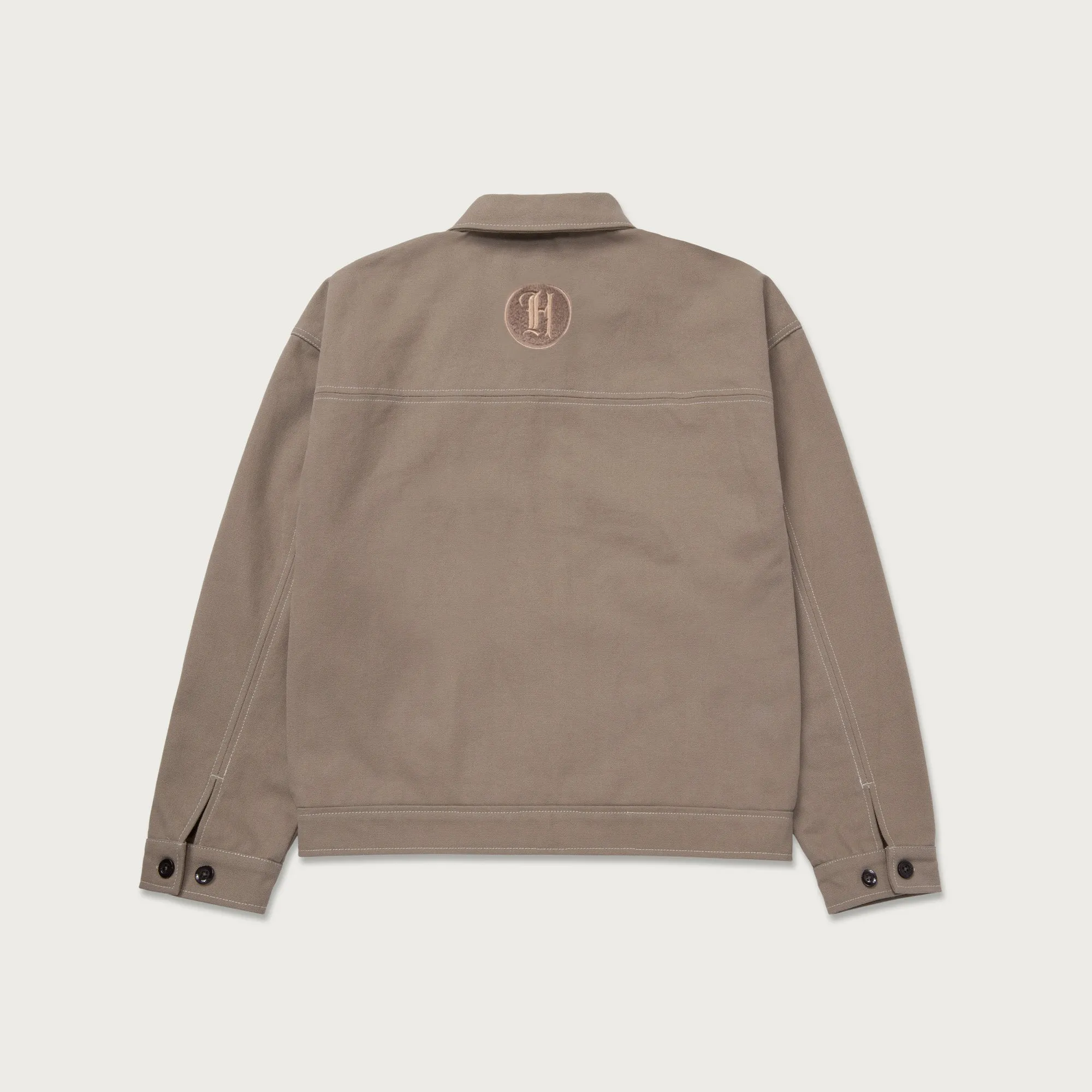 Script Carpenter Jacket - Lt. Brown sold by Honor the Gift product image thumbnail 2