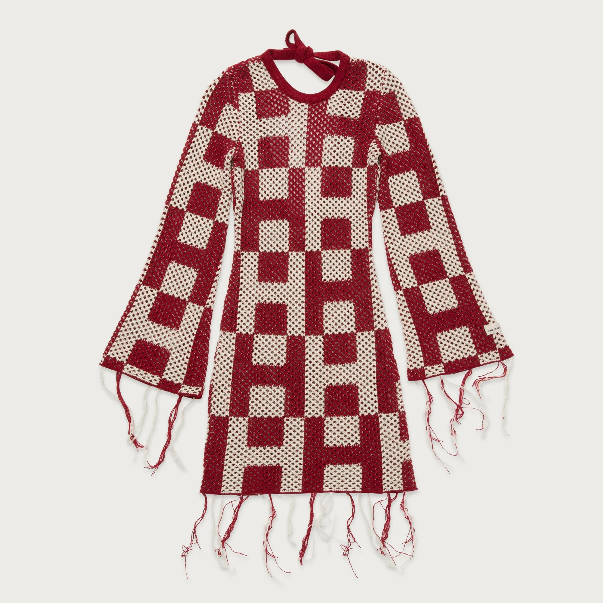 Womens Crochet Dress - Brick sold by Honor the Gift