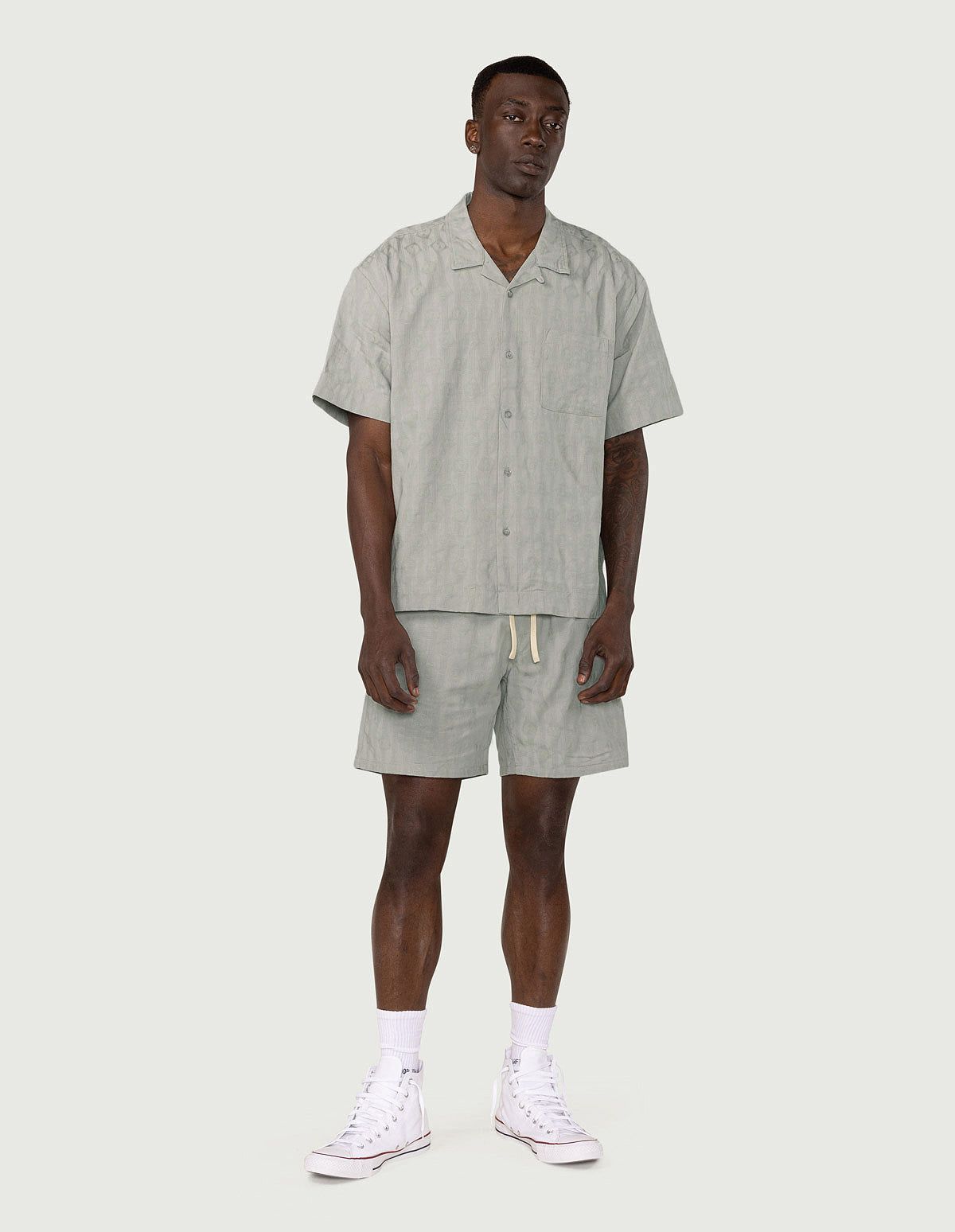 Century Camp Button Up - Grey sold by Honor the Gift product image thumbnail 2