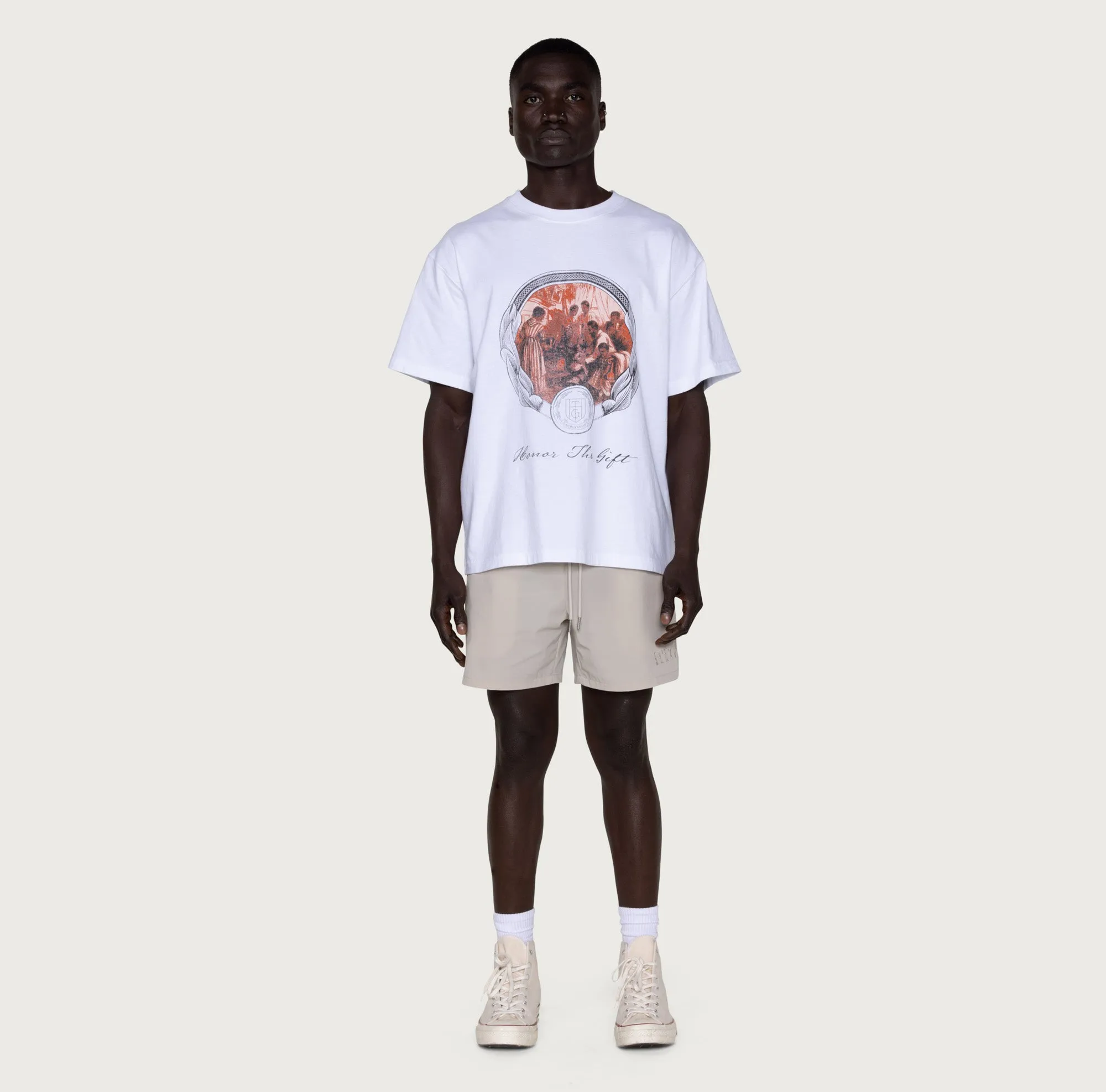 Past and Future T-Shirt - White sold by Honor the Gift product image thumbnail 3