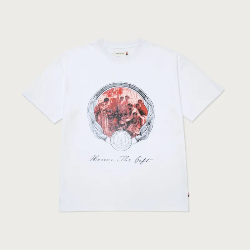 Past and Future T-Shirt - White sold by Honor the Gift