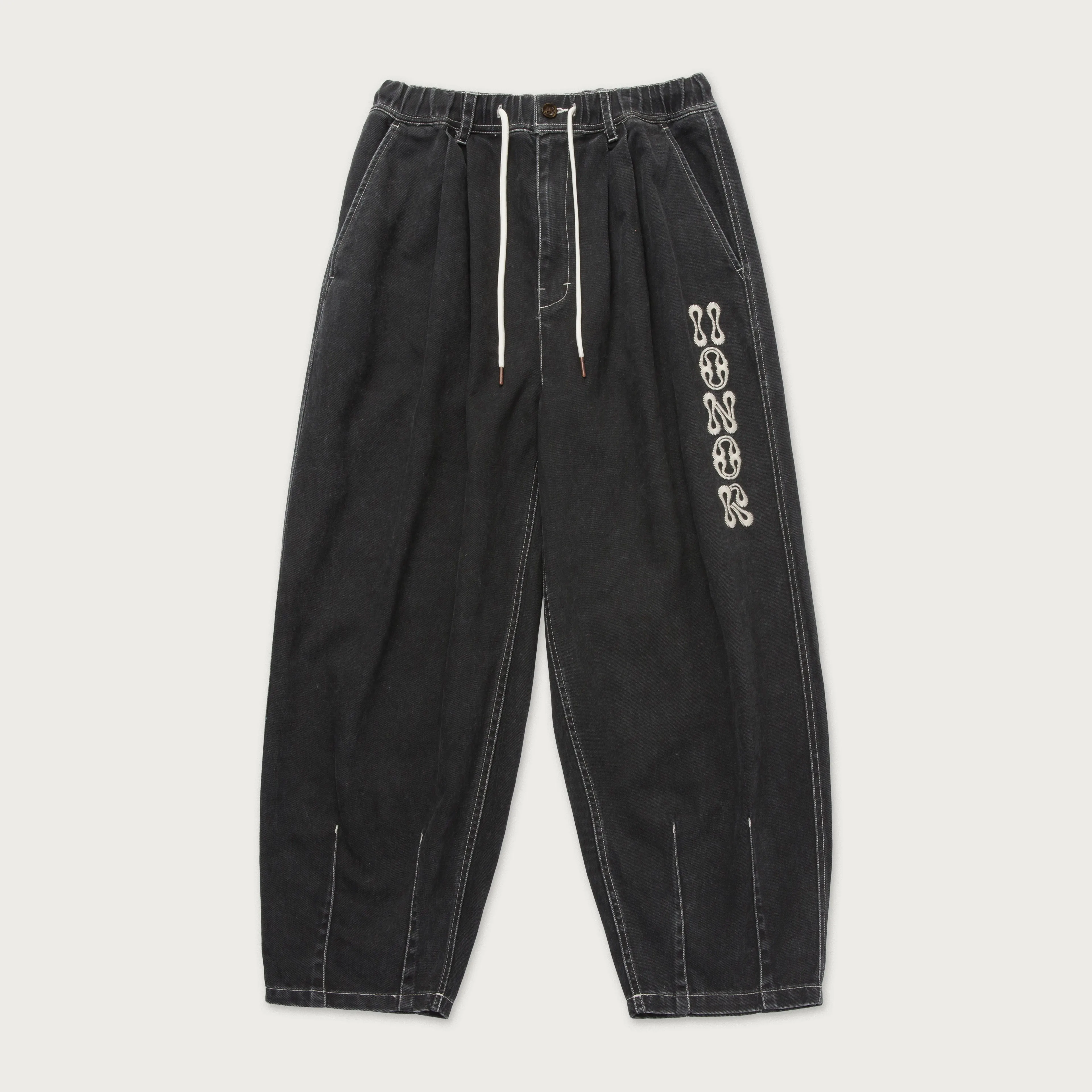 Twill Baggy Pant - Black sold by Honor the Gift