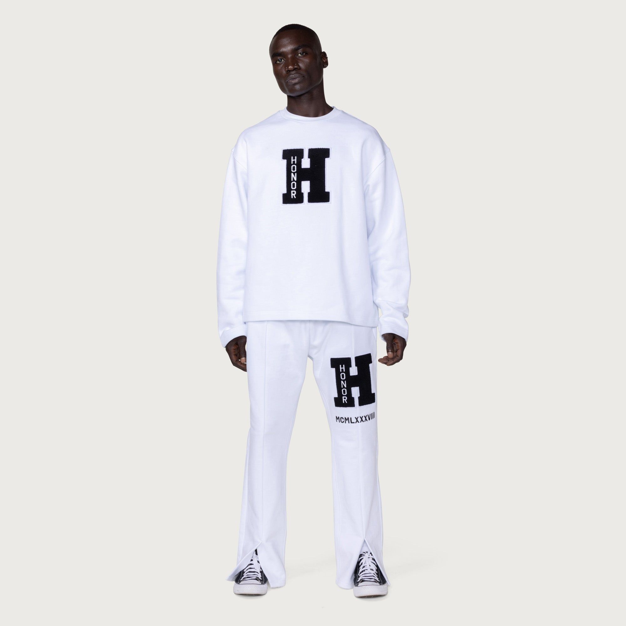 Campus Sweatpant - White sold by Honor the Gift product image thumbnail 2