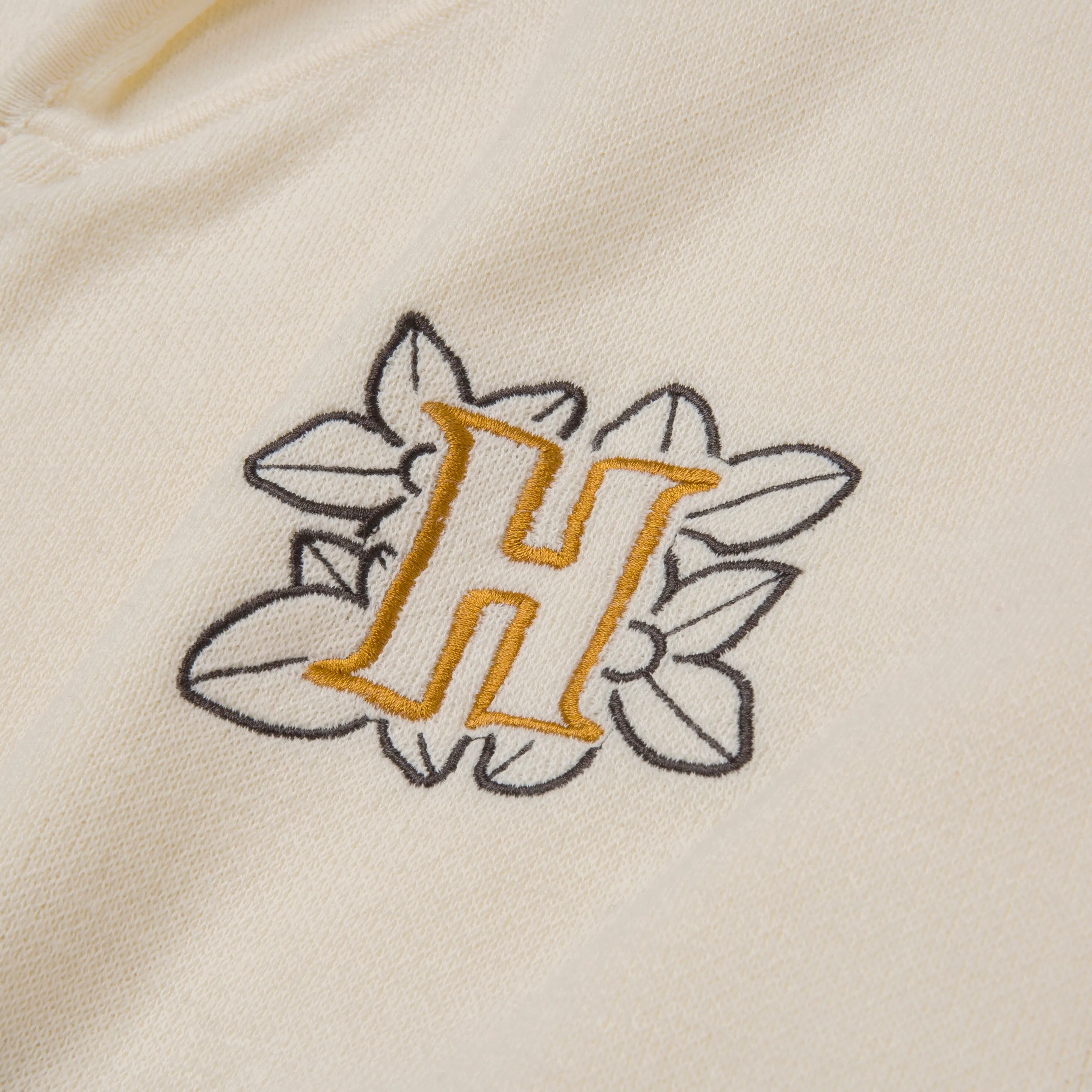 Womens HTG® Jacquard Full Zip Hoodie - Cream sold by Honor the Gift product image thumbnail 5