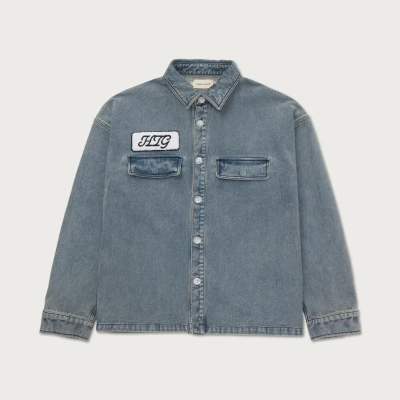 HTG® L/S Work Shirt - Indigo sold by Honor the Gift