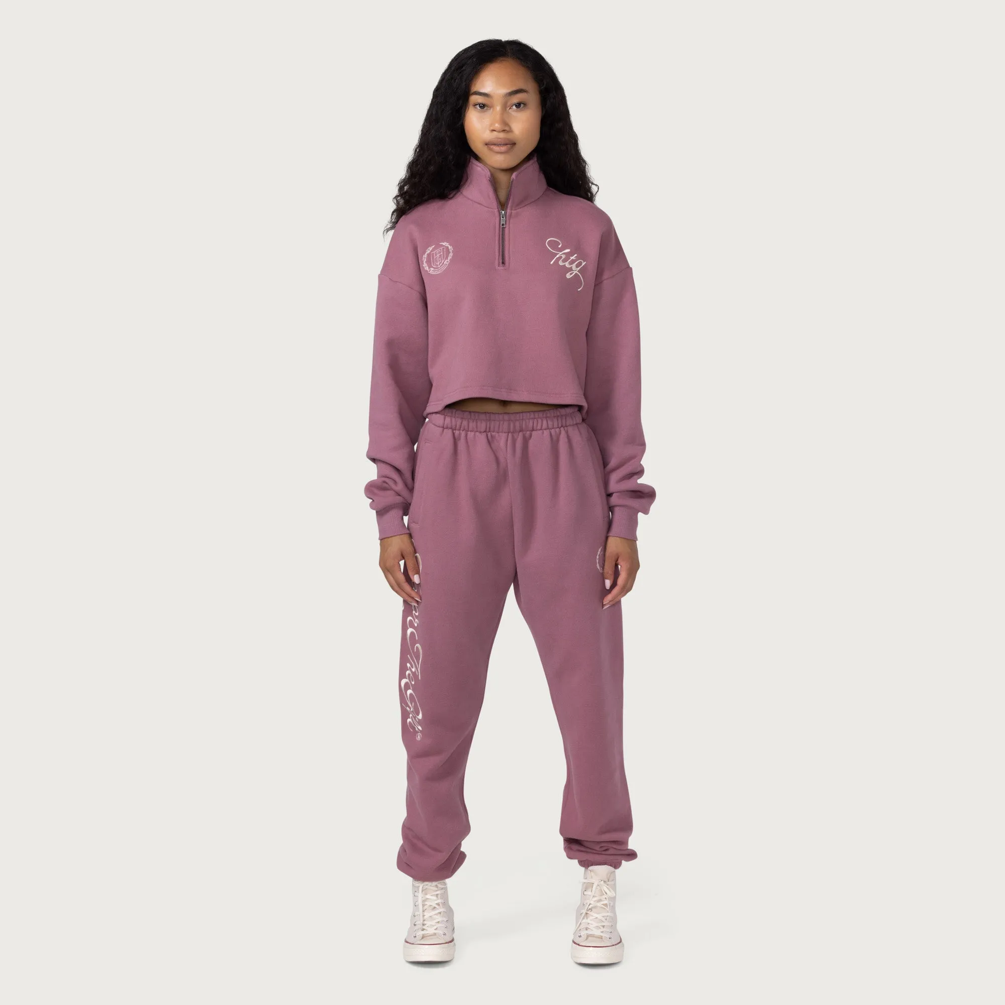 Womens Fleece Sweatpant - Mauve sold by Honor the Gift product image thumbnail 3