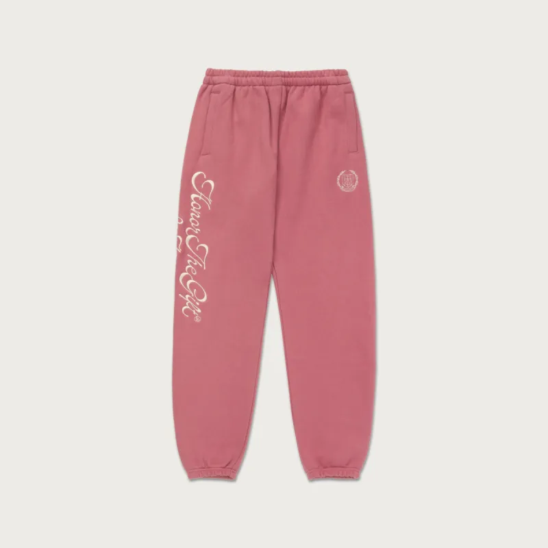 Womens Fleece Sweatpant - Mauve sold by Honor the Gift