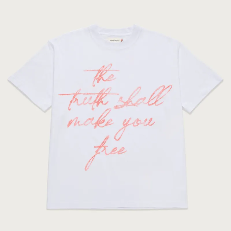 Truth T-Shirt - White sold by Honor the Gift