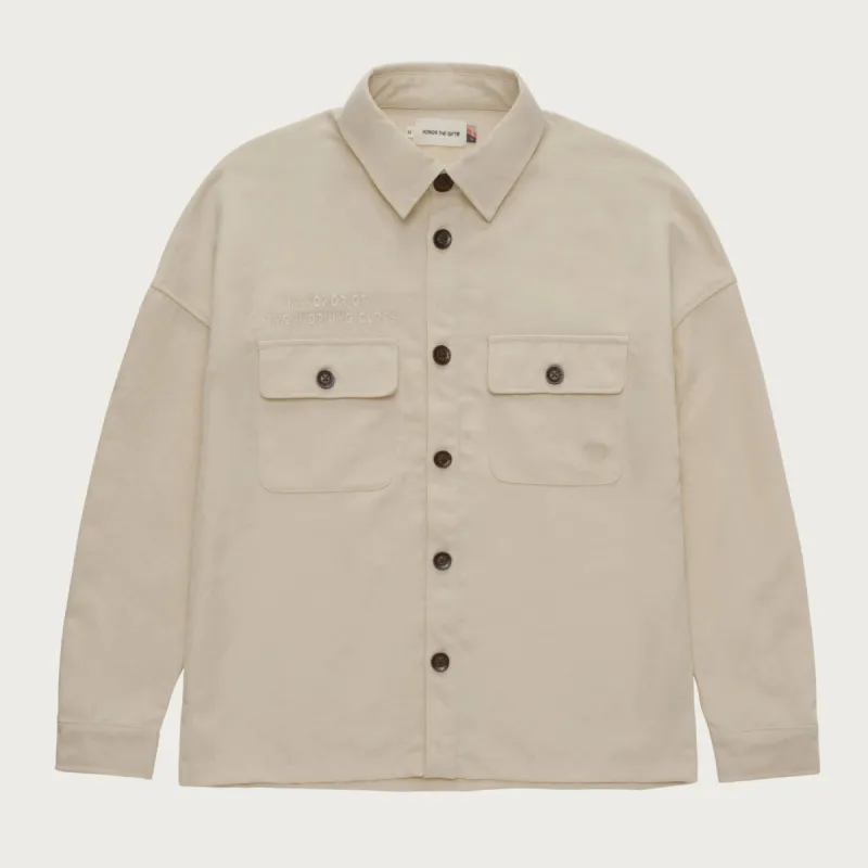 L/S Working Class Shirt - Bone sold by Honor the Gift