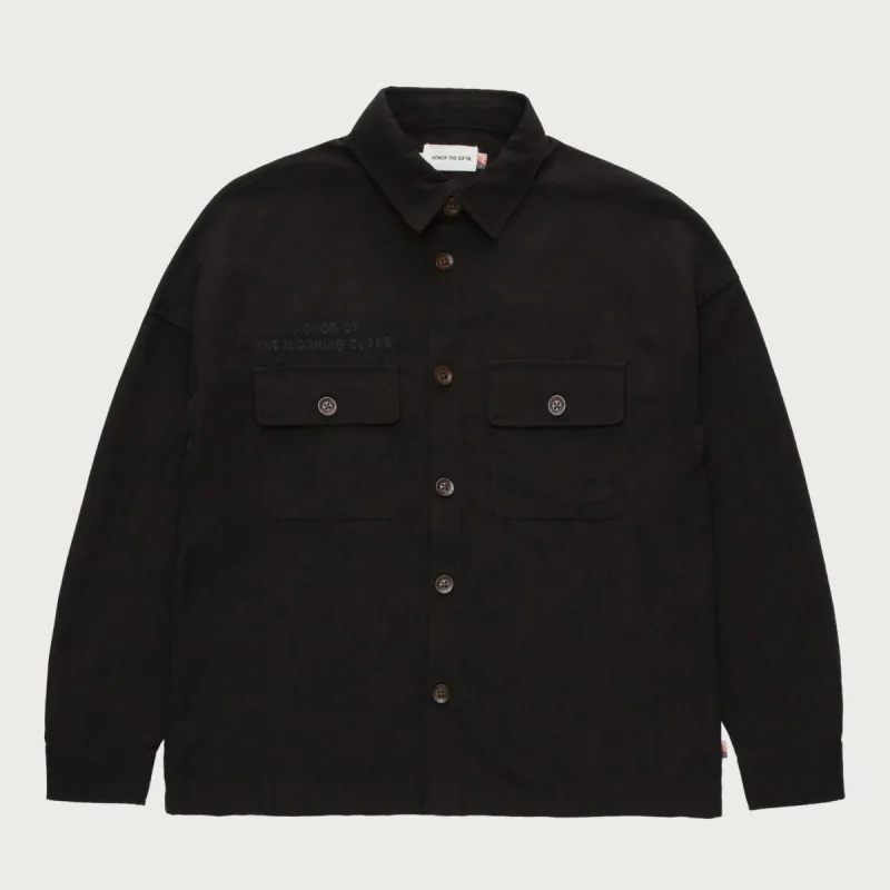 L/S Working Class Shirt - Black made by Honor the Gift