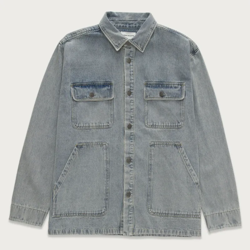 HTG® Chore Jacket - Lt Indigo made by Honor the Gift