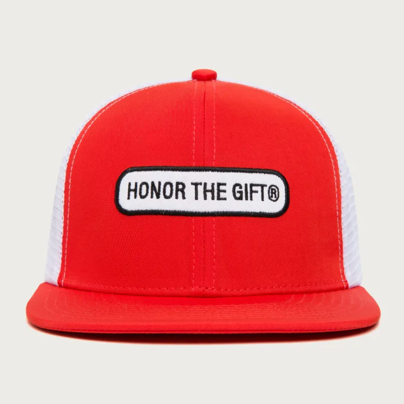 HTG TRUCKER HAT - ORANGE sold by Honor the Gift