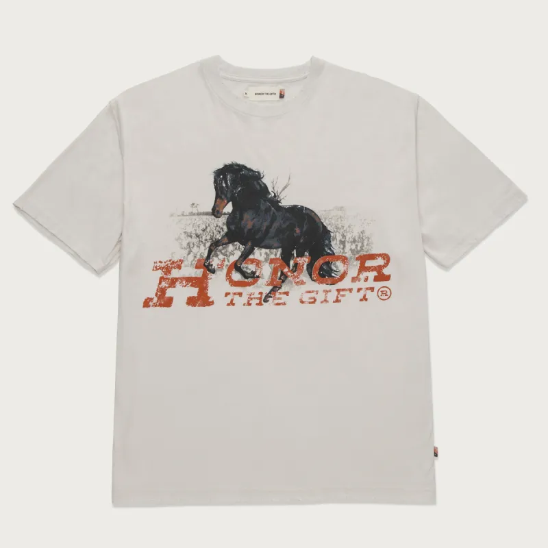 Work Horse T-Shirt - Sand sold by Honor the Gift