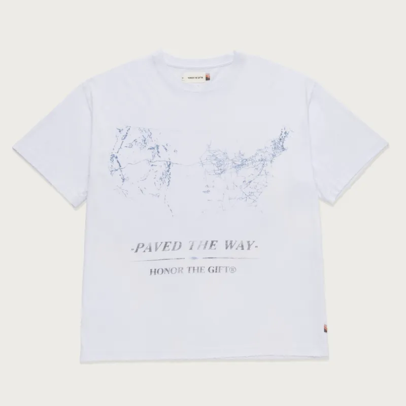 Pave The Way T-Shirt - White made by Honor the Gift