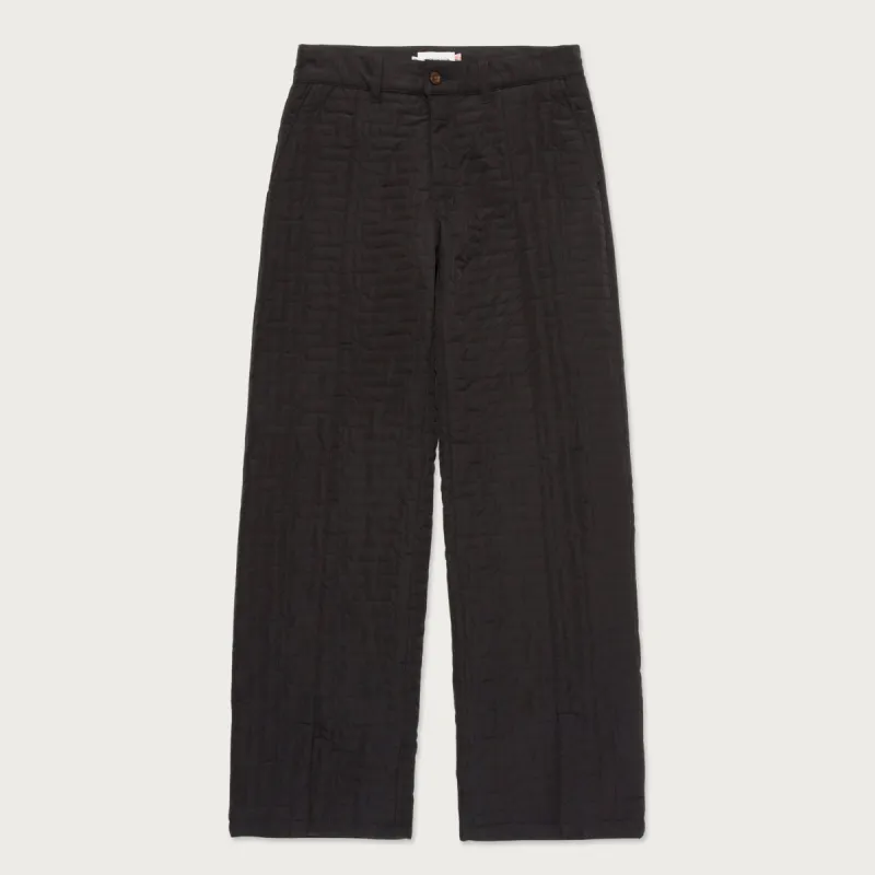H Quilted Pant - Black sold by Honor the Gift