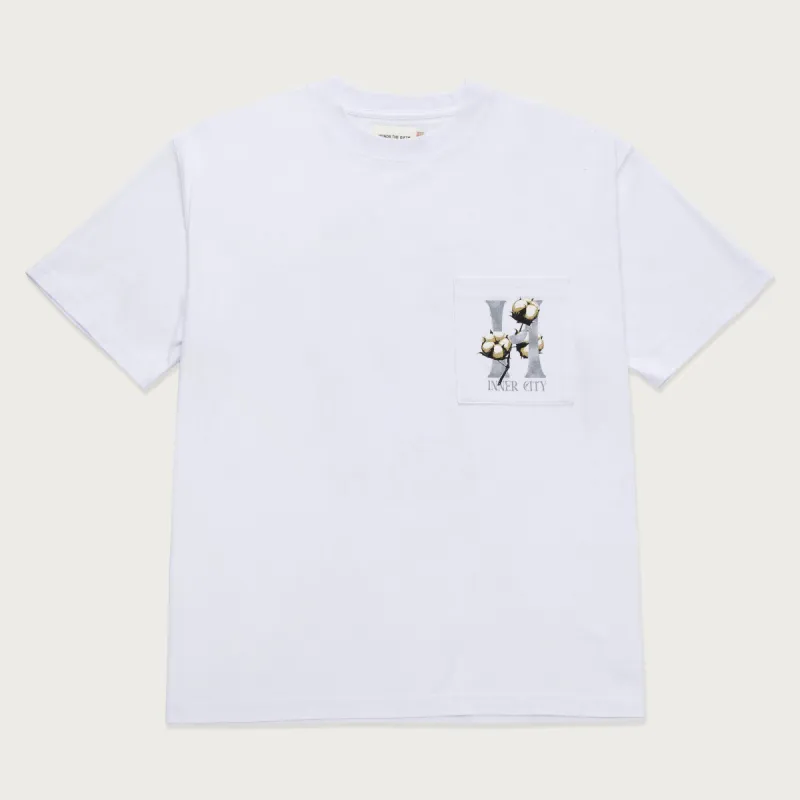 Cotton H T-Shirt - White sold by Honor the Gift