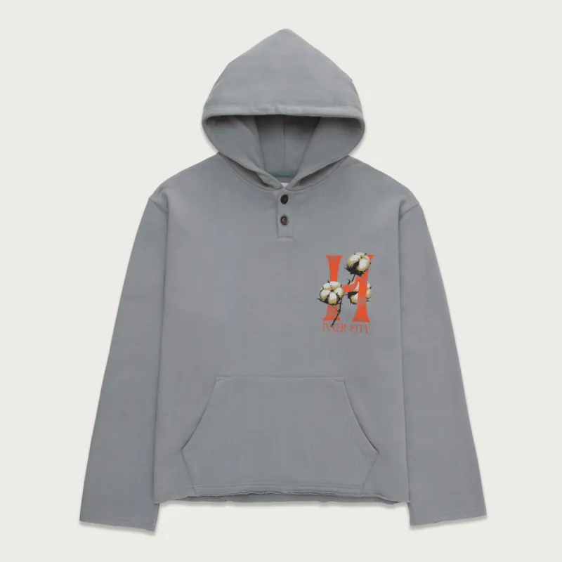 Cotton H Hoodie - Slate sold by Honor the Gift