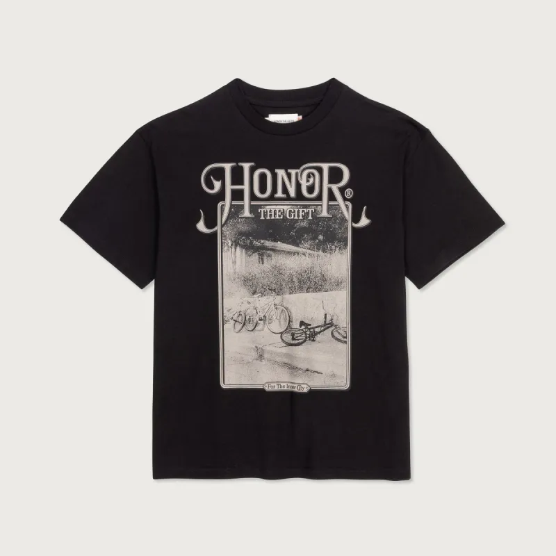 Outside T-Shirt - Black sold by Honor the Gift