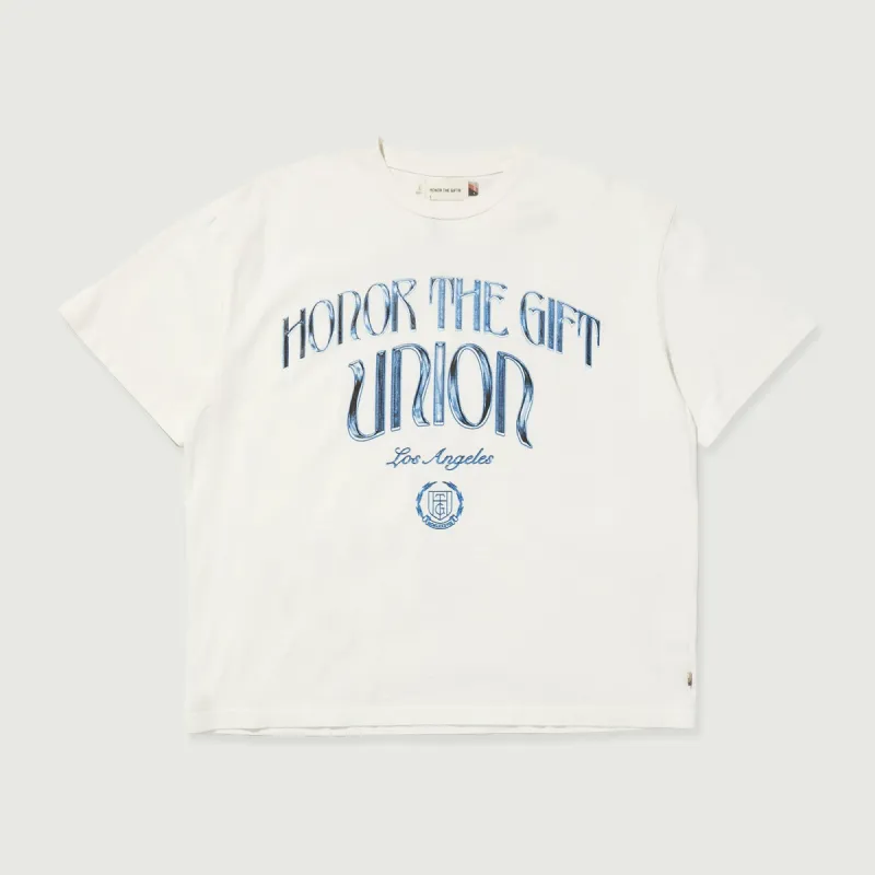 HTG® x Union T-Shirt - White sold by Honor the Gift