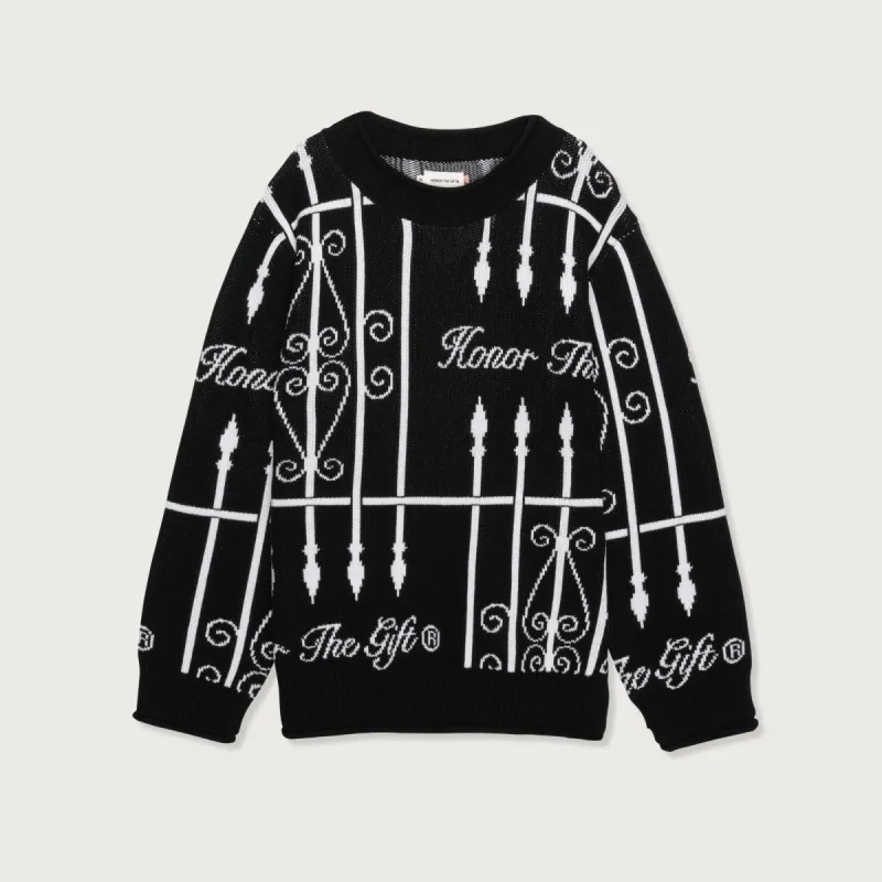 Neighborhood Knit Sweater - Black sold by Honor the Gift