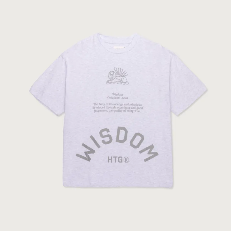 HTG® Wisdom T-Shirt - Lt Heather sold by Honor the Gift