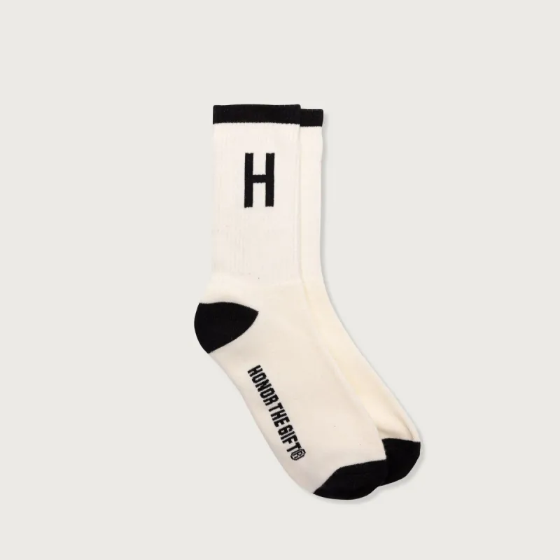 Honor Crew Sock - White sold by Honor the Gift