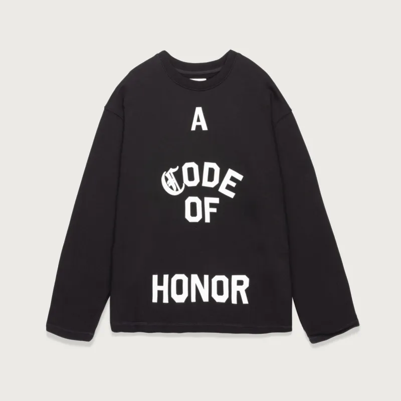 Honor Code Crewneck - Black sold by Honor the Gift