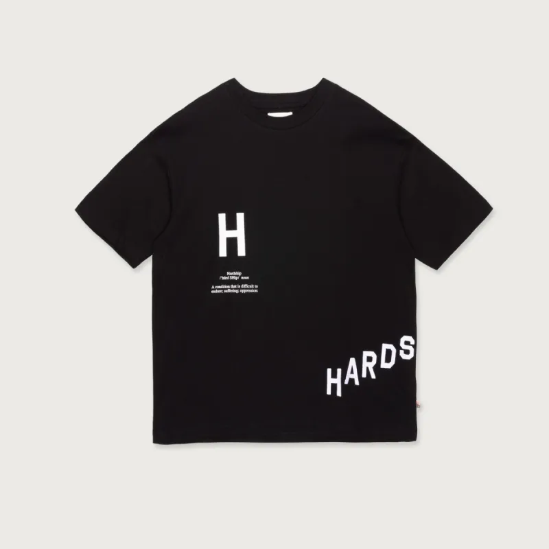 Hardship T-Shirt - Black sold by Honor the Gift