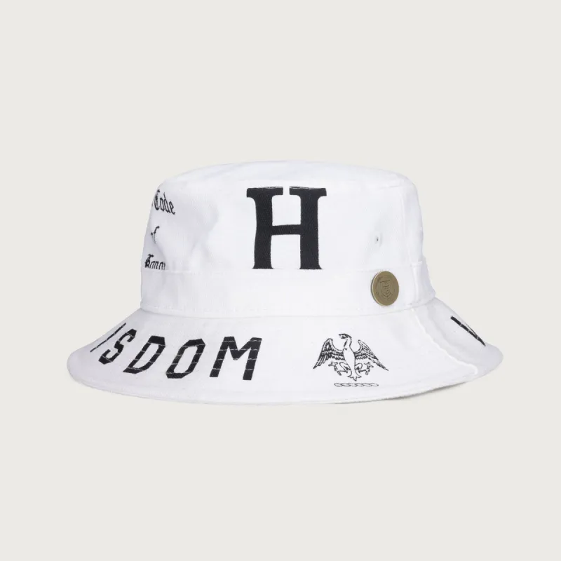 Code Of Honor Bucket Hat - White sold by Honor the Gift