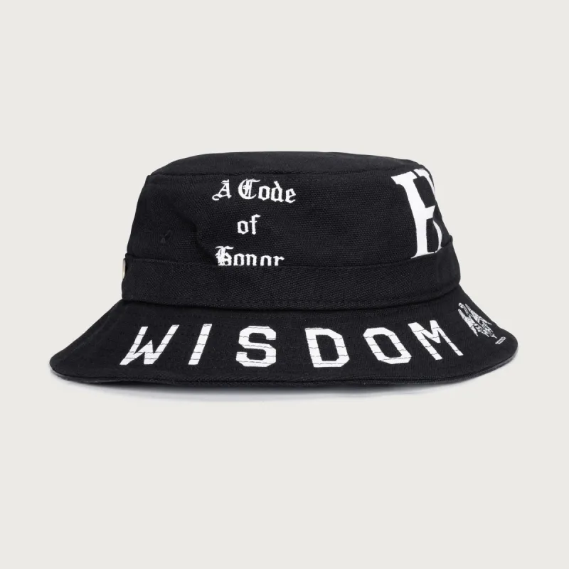 Code Of Honor Bucket Hat - Black made by Honor the Gift