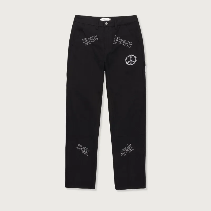 Campus Carpenter Pant - Black sold by Honor the Gift