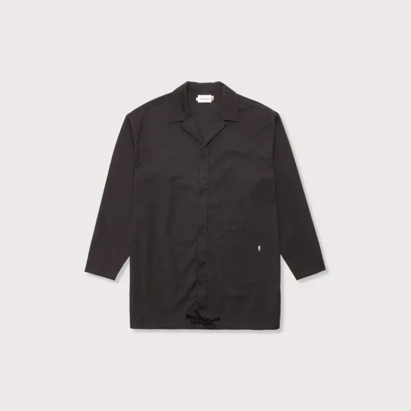 Womens Love Button Up - Black sold by Honor the Gift