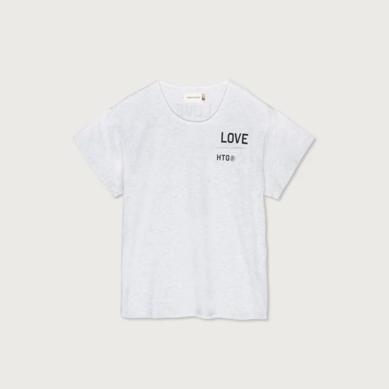 Womens Love T-Shirt - Lt Heather sold by Honor the Gift