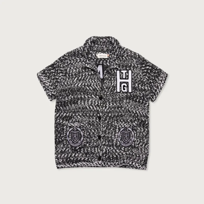 Womens Honoree Camp Button Up - Black sold by Honor the Gift
