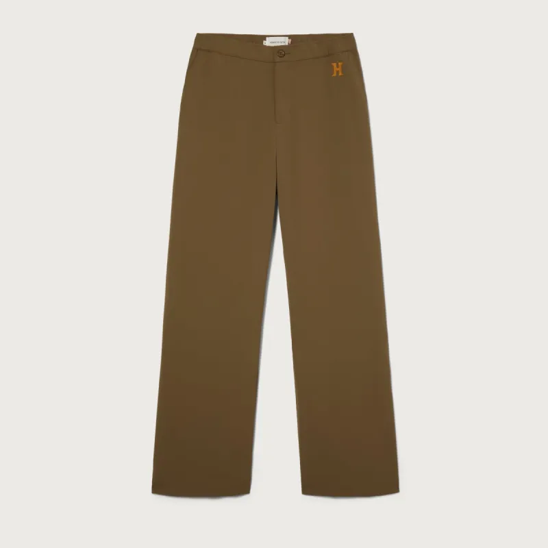 Womens Bell Trouser - Olive sold by Honor the Gift