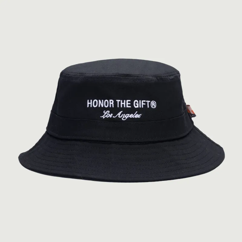 Signature Bucket Hat - Black sold by Honor the Gift