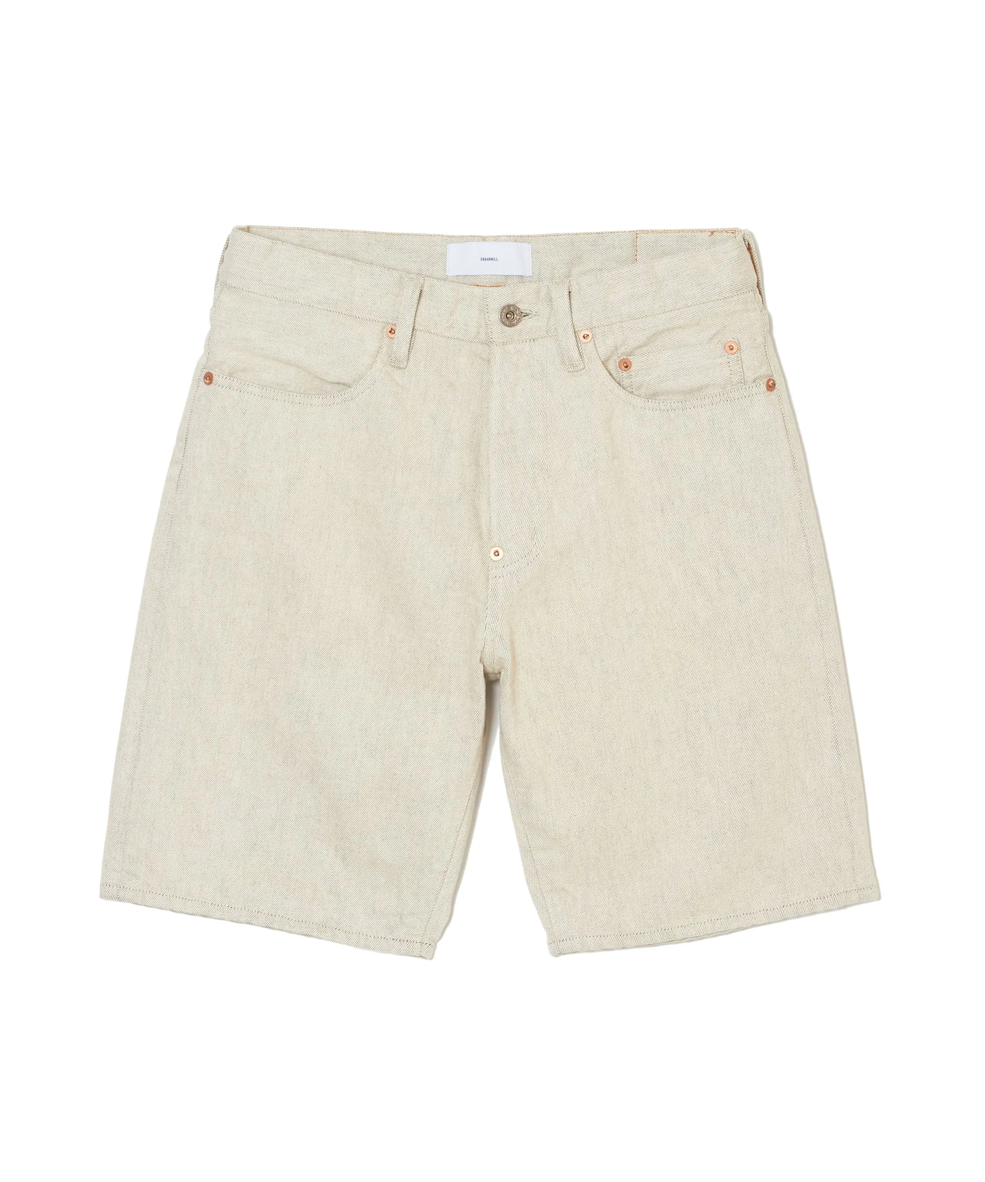 DENIM SHORT TROUSERS STRAIGHT CUT sold by Sugar Hill Tokyo product image thumbnail 2
