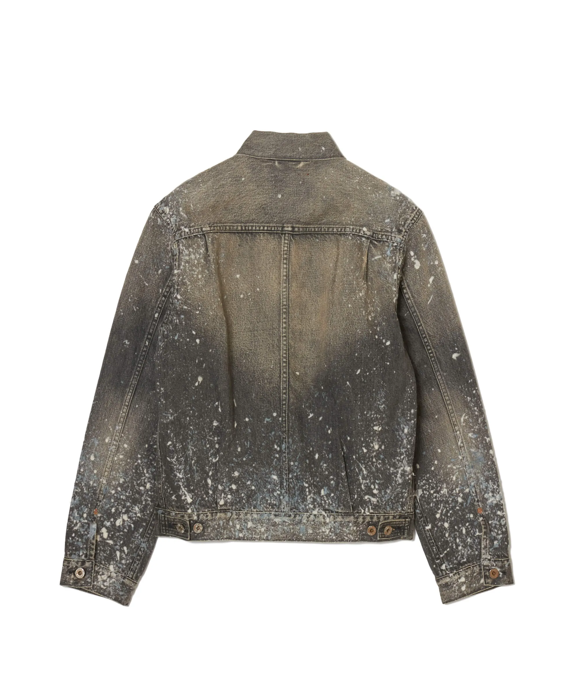 MOLDED DENIM JACKET sold by Sugar Hill Tokyo product image thumbnail 2