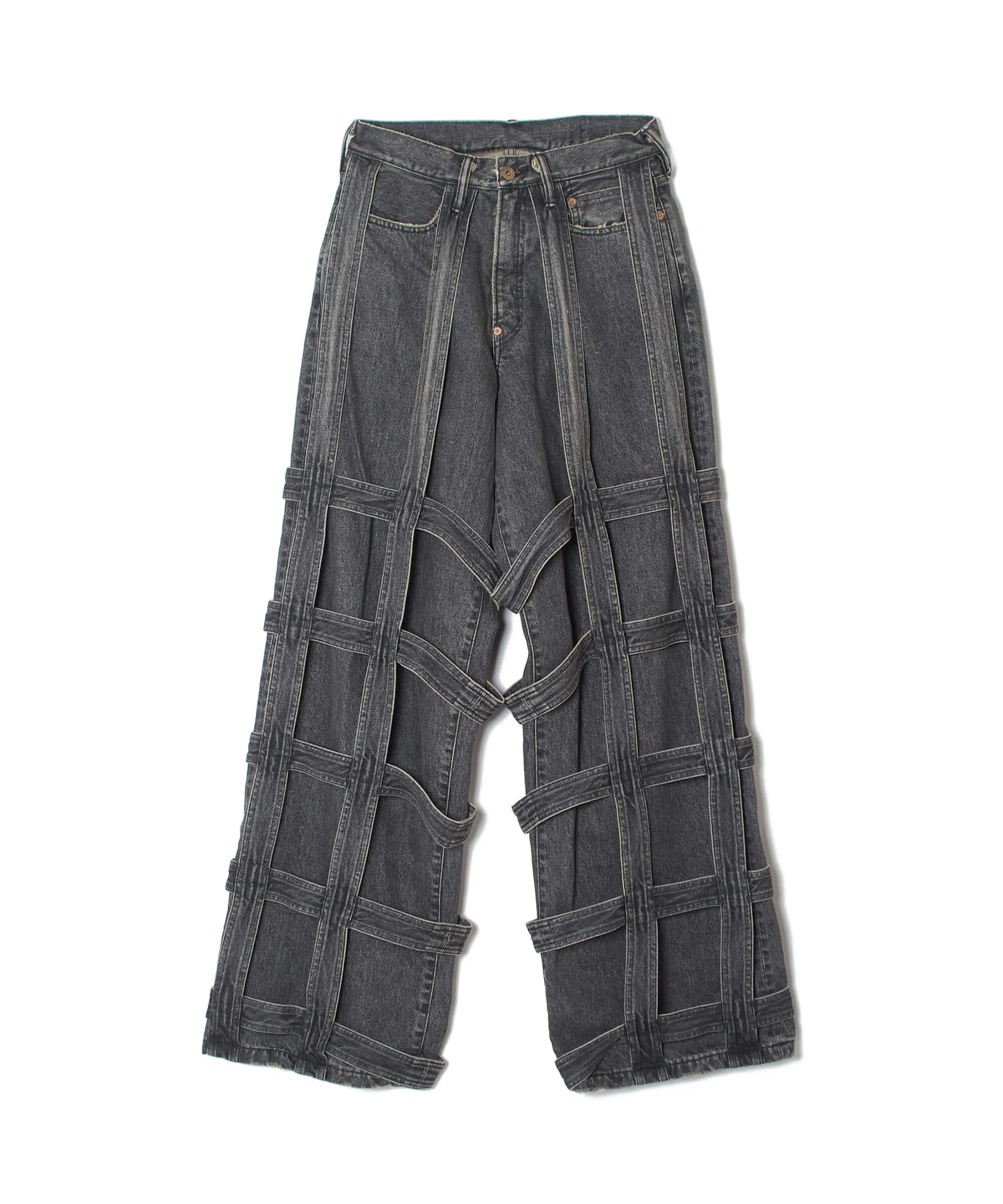 CAGED DENIM PANTS sold by Sugar Hill Tokyo
