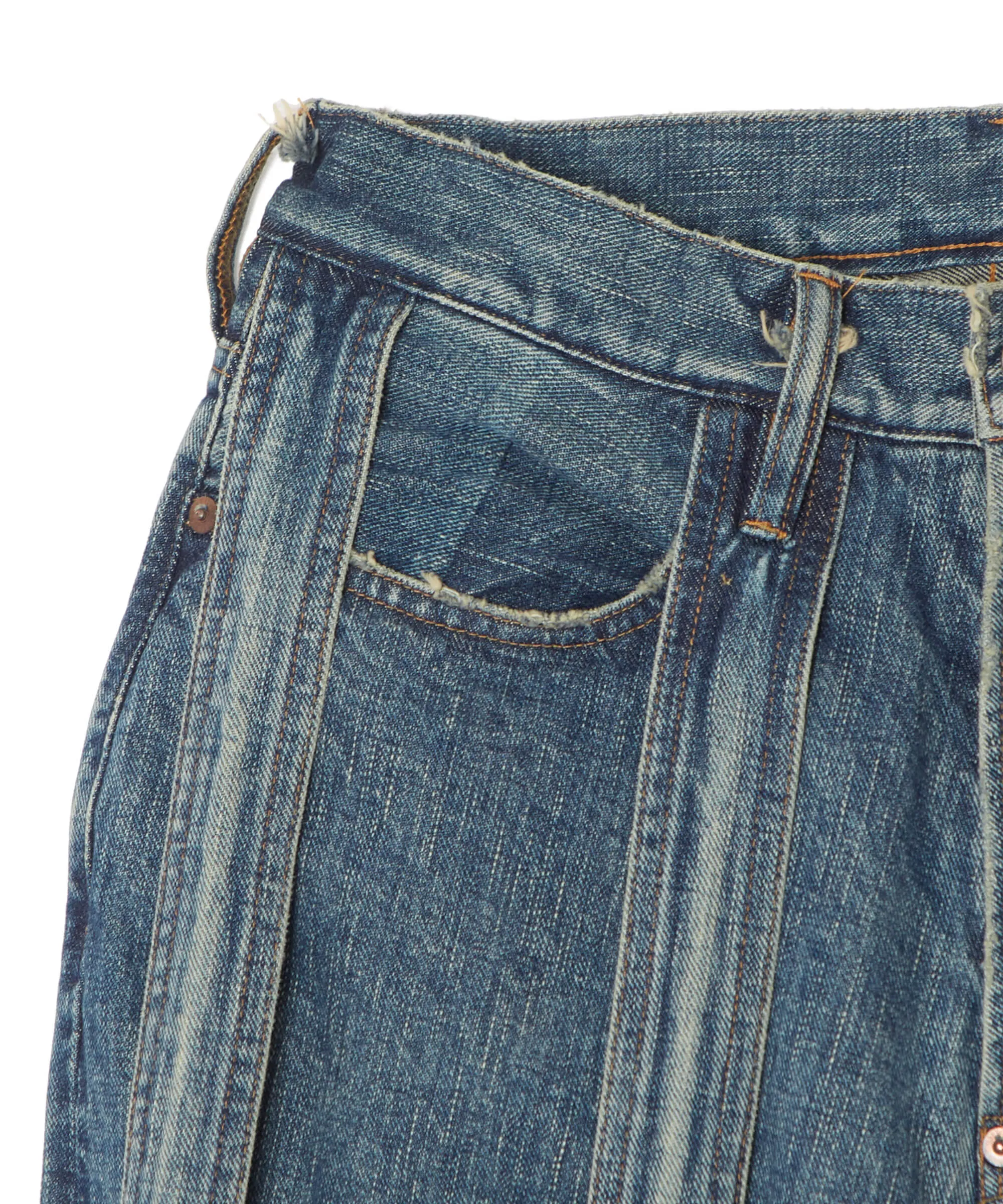CAGED DENIM PANTS sold by Sugar Hill Tokyo product image thumbnail 5