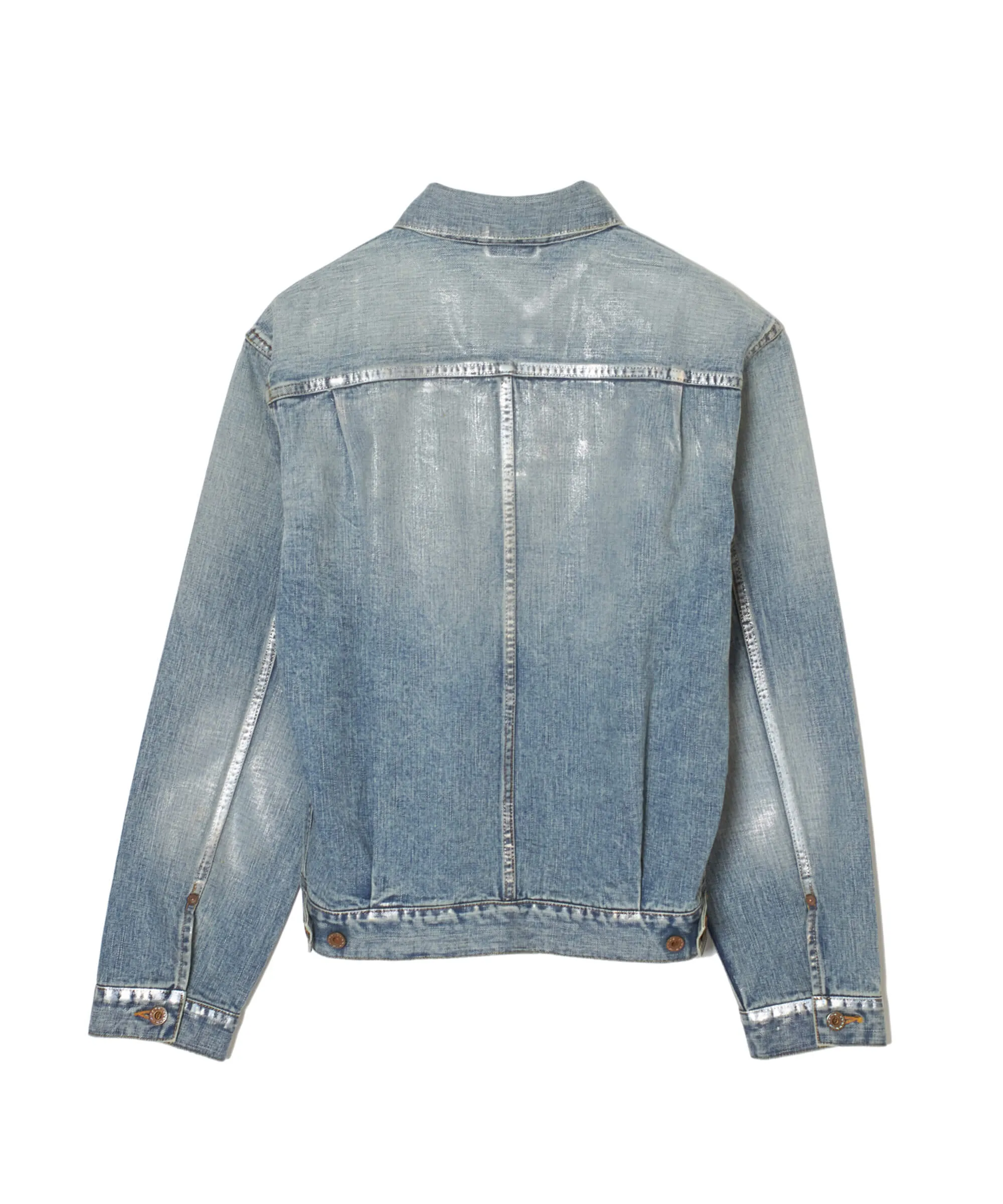 FOILED DENIM JACKET sold by Sugar Hill Tokyo product image thumbnail 4