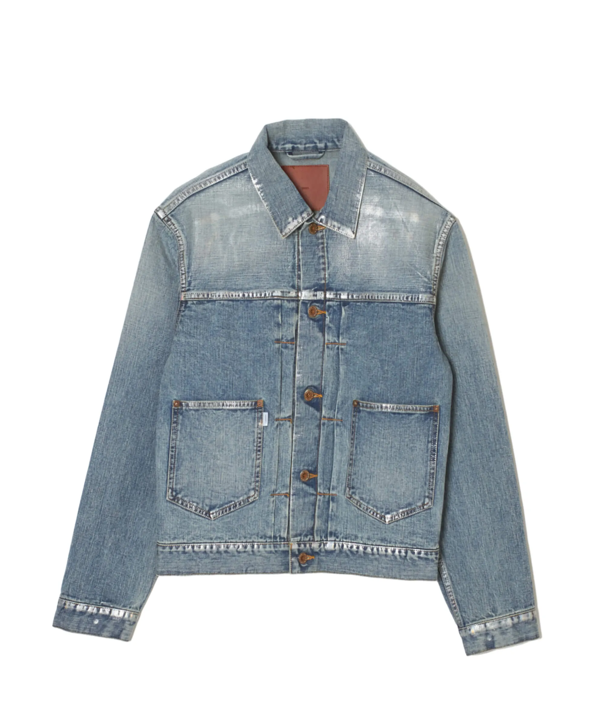 FOILED DENIM JACKET sold by Sugar Hill Tokyo product image thumbnail 3