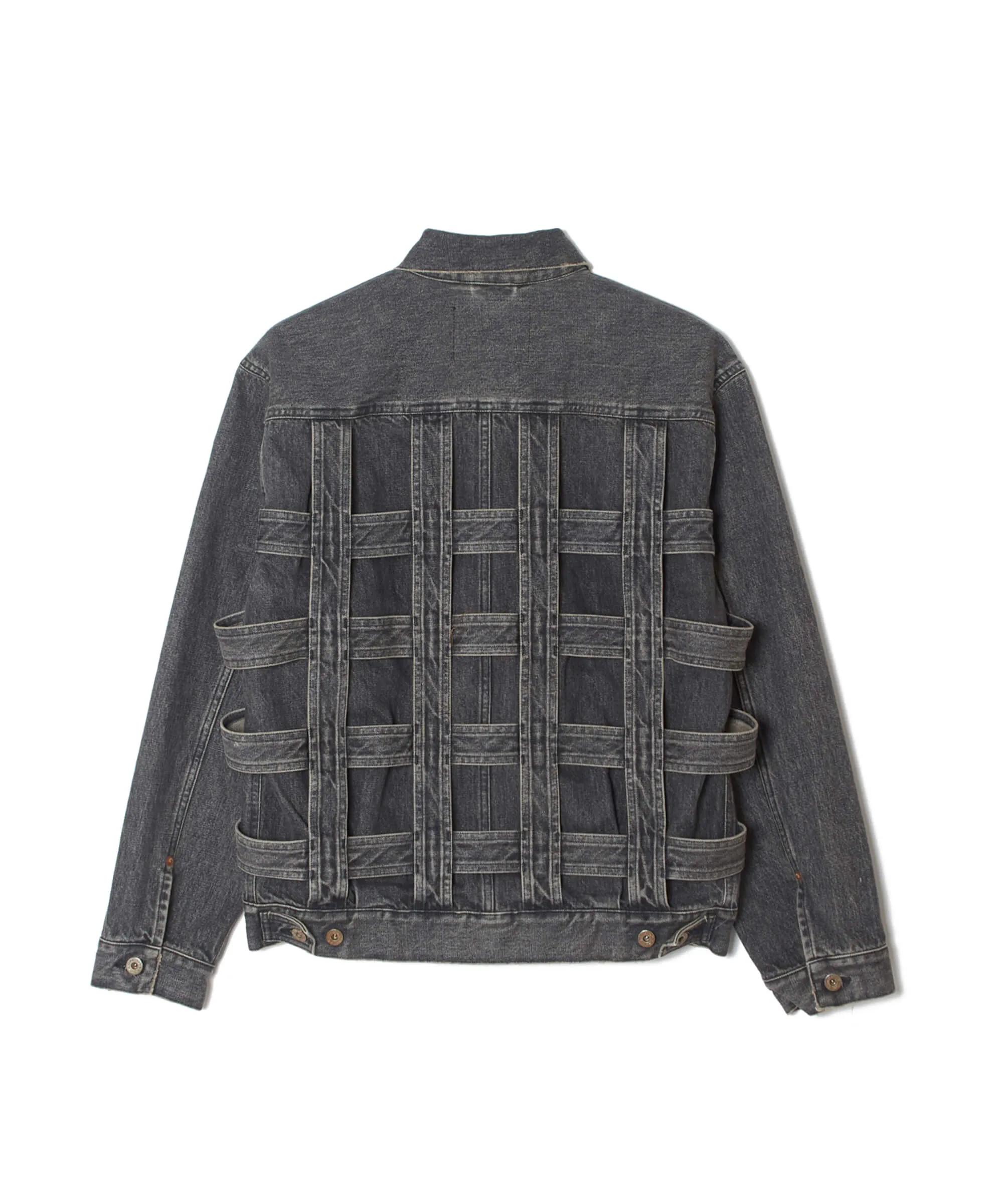 CAGED DENIM JACKET sold by Sugar Hill Tokyo product image thumbnail 4